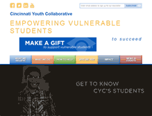 Tablet Screenshot of cycyouth.org